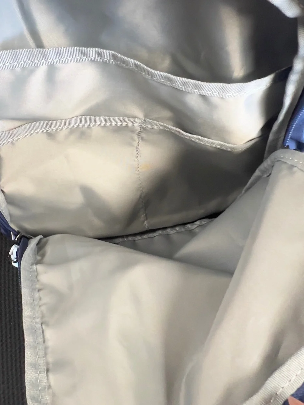 chork Navy Backpack with Light Blue Accents